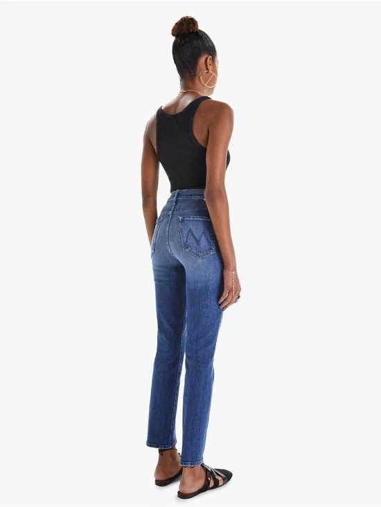 Mother Denim The Swooner Rascal Straight Leg Ankle Jean Where is my Mind size 23 - Picture 3 of 10